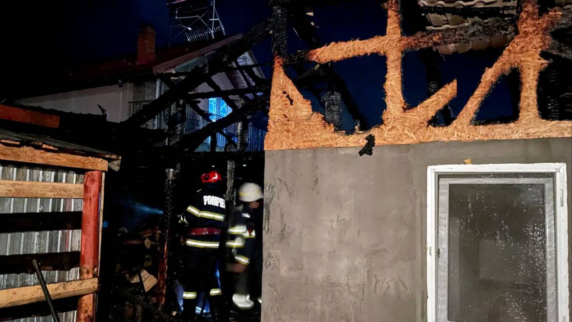 Incendiu într-o gospodărie din Cimpa – Petrila