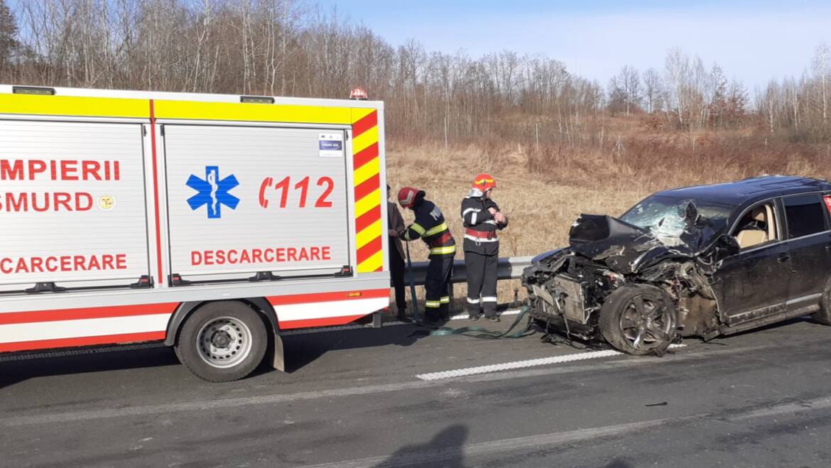 Accident cu două victime pe autostrada A1