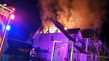 Incendiu într-o gospodărie din localitatea Boș