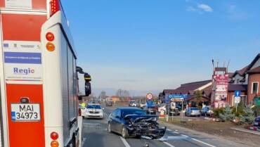 Accident rutier cu trei victime în apropiere de Călan