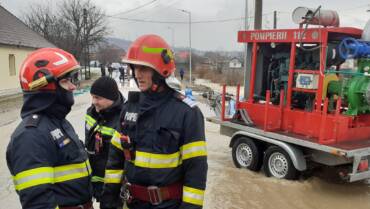 Pompierii au continuat intervențiile în sprijinul comunității la Orăștie