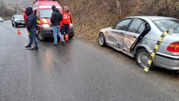 Accident auto Petroșani, cu 4 victime transportate la spital