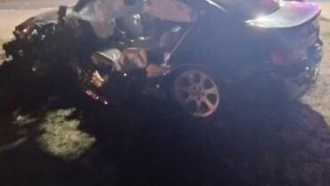 Accident auto cu 3 victime – Hășdat, Drumul Județean 687