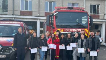 O nouă serie de voluntari ISU Hunedoara a încheiat cursurile